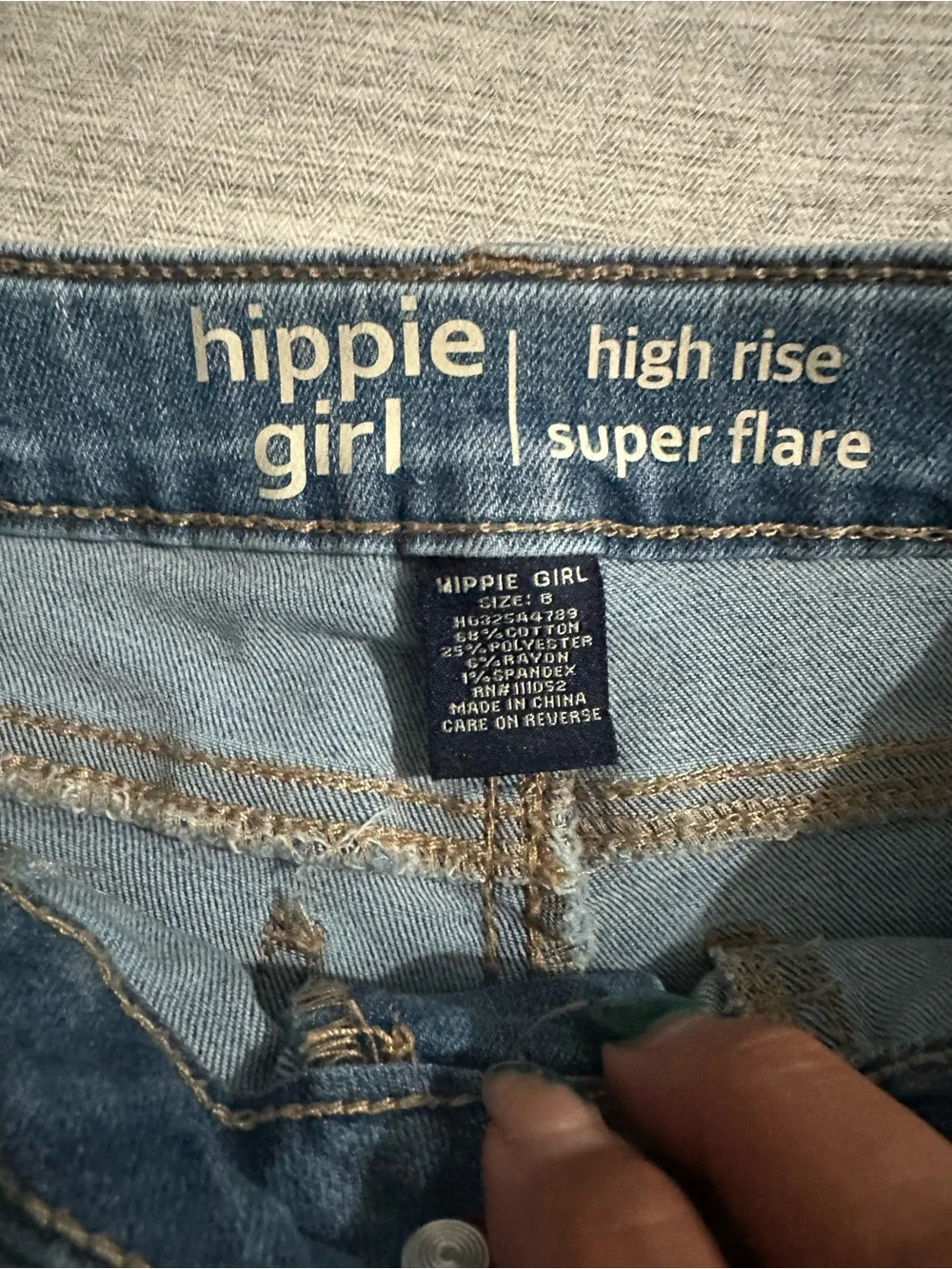 Hippie Girl size high